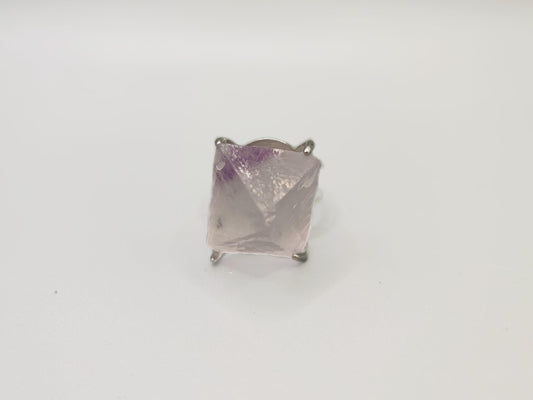 Fluorite Faceted Ring - EnerChi Crystals