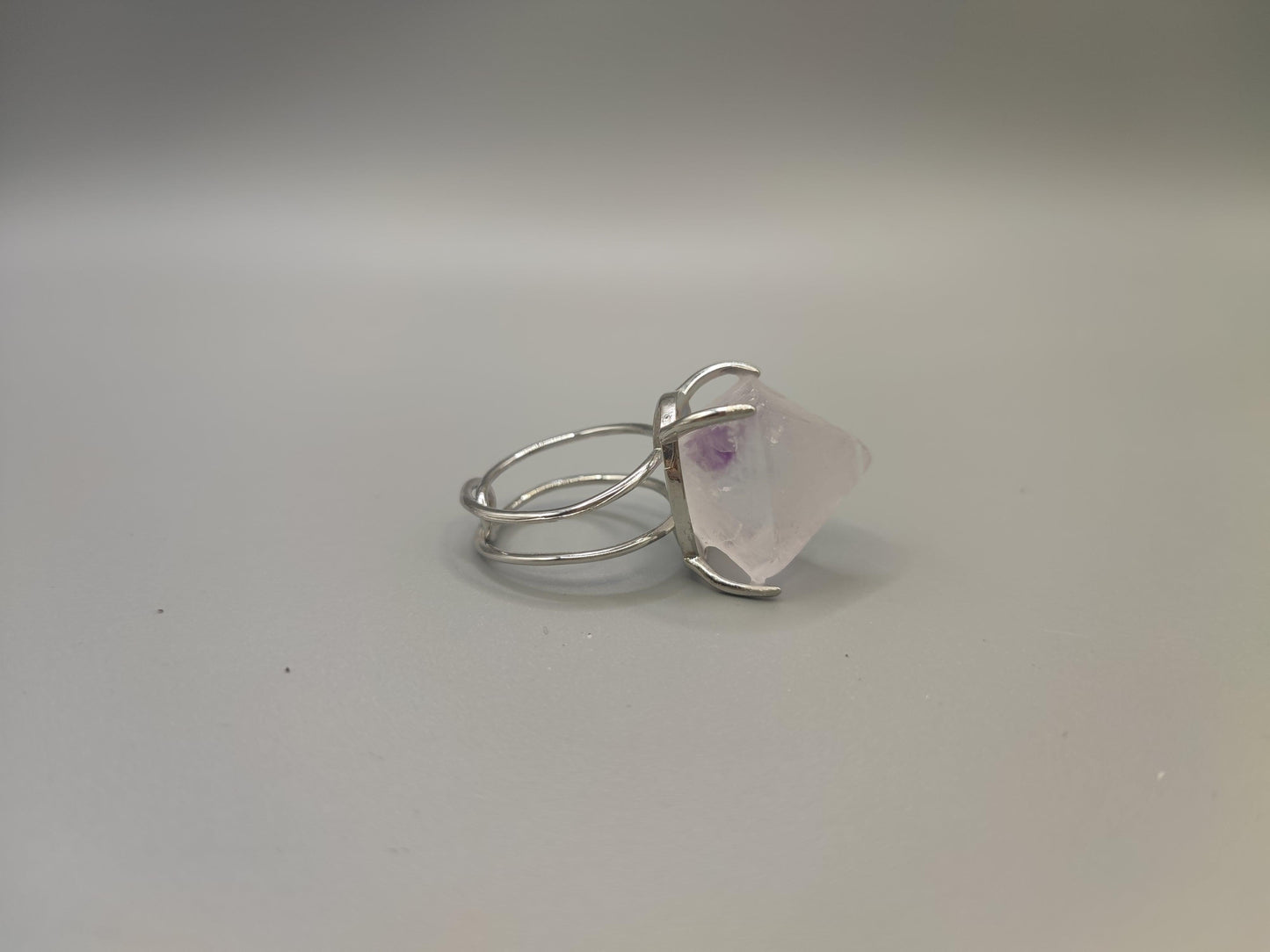 Fluorite Faceted Ring - EnerChi Crystals