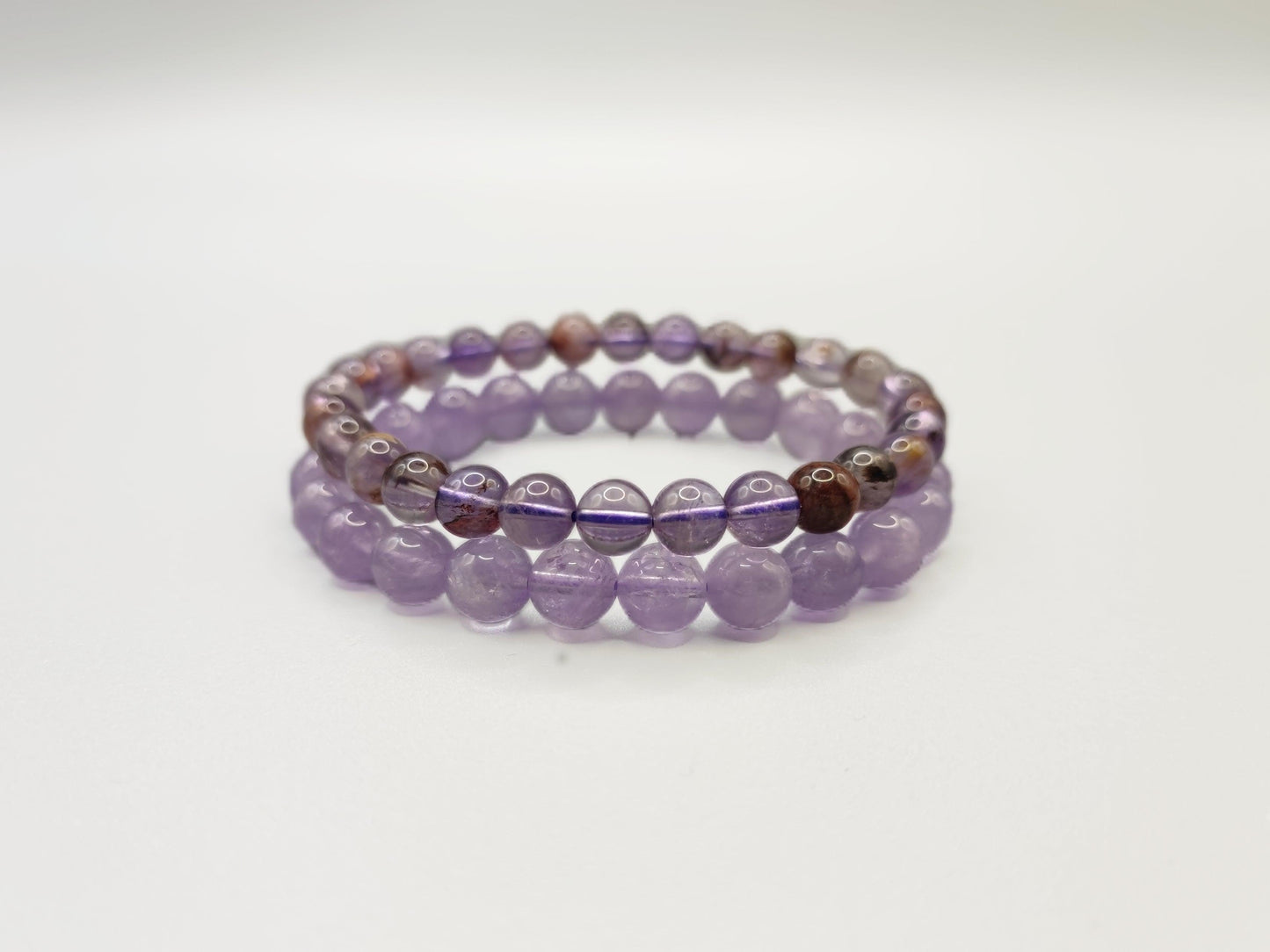 Lavender Amethyst & Purple Phantom Crystal - Enhancing Spirituality - Fire Energy - EnerChi Crystals