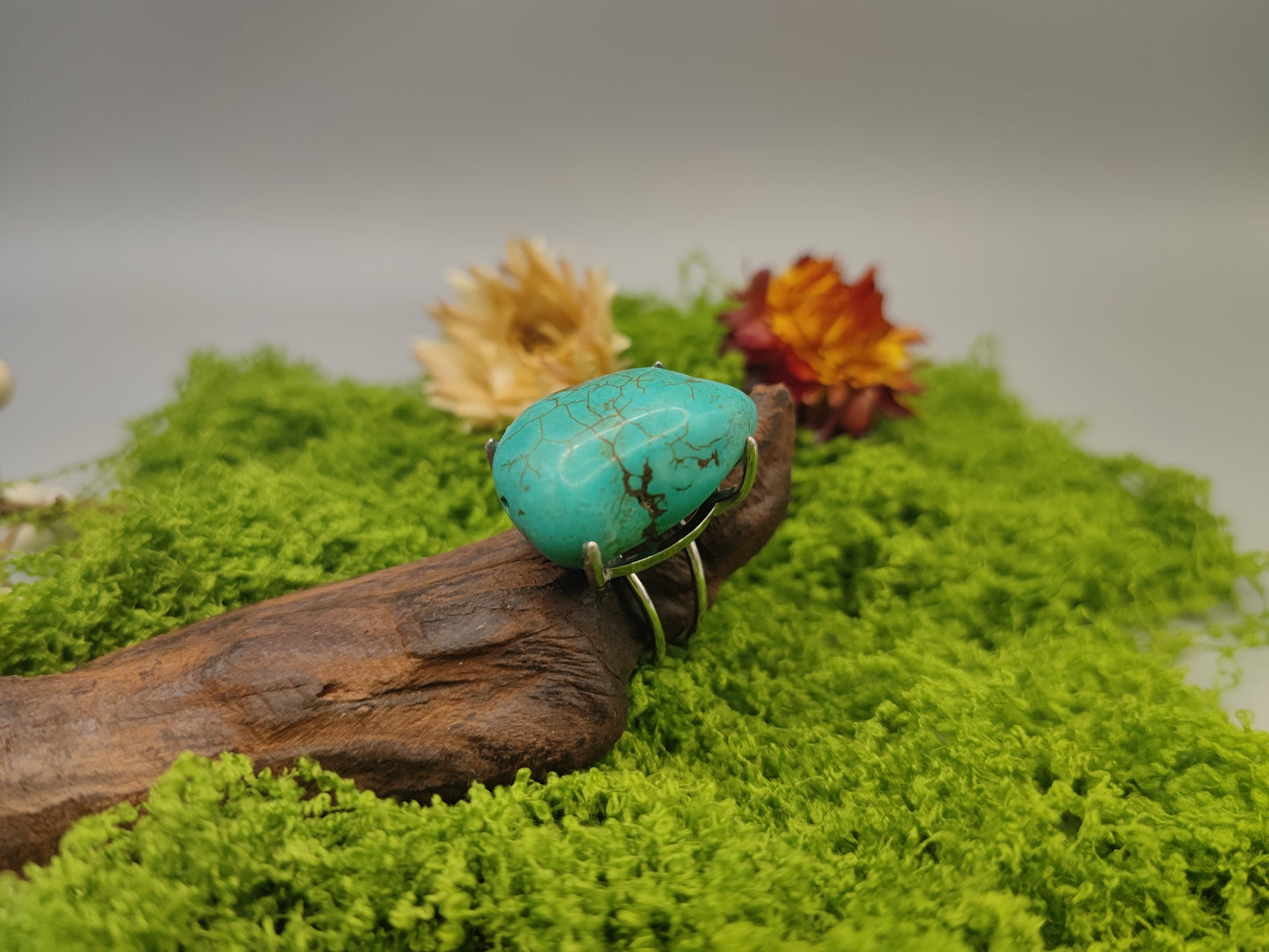 Turquoise Ring - EnerChi Crystals