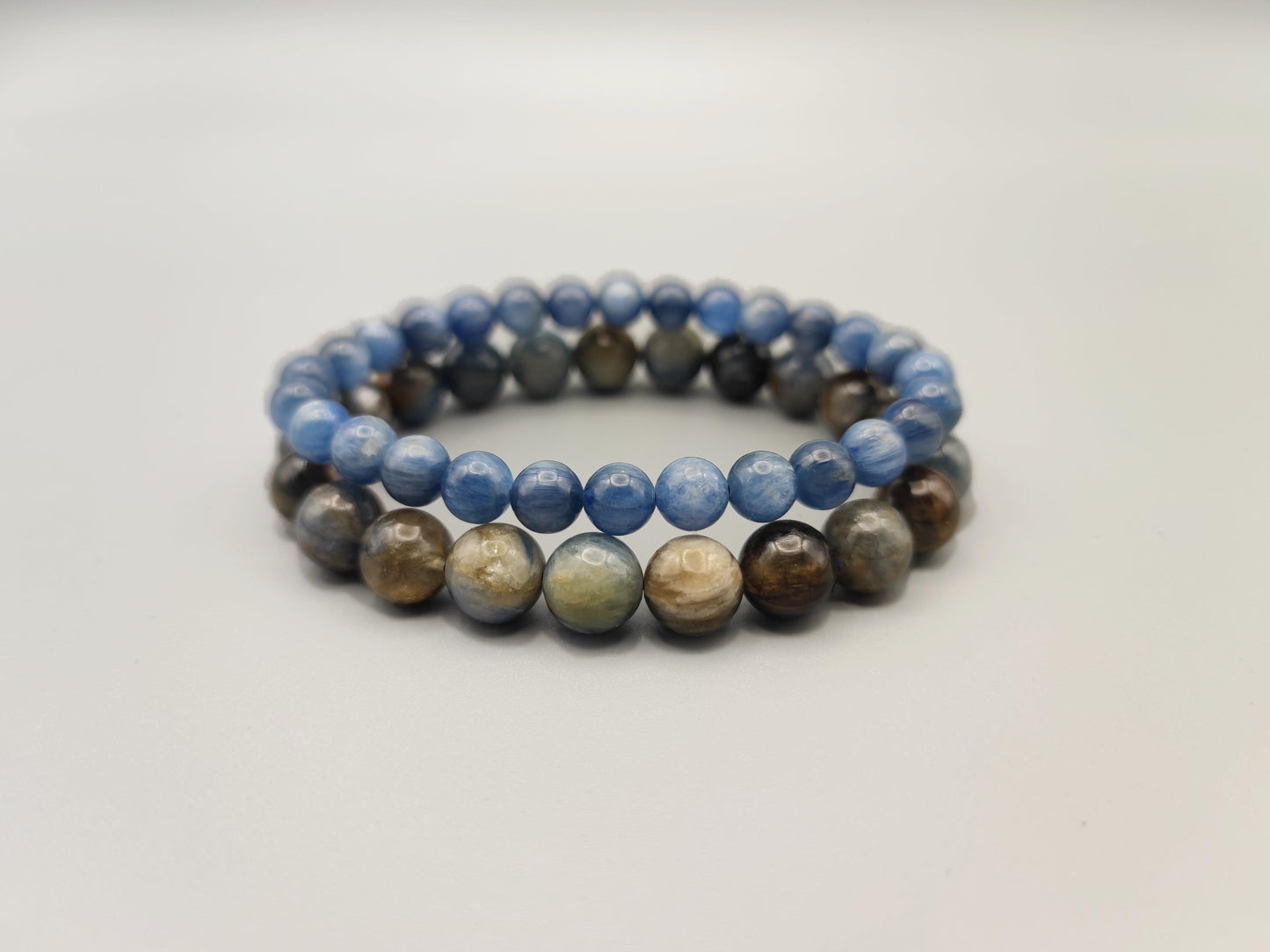 Kyanite Bead Bracelets Stimulate Inspiration - Water Energy - EnerChi Crystals