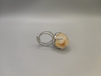 Citrine Faceted Ring - EnerChi Crystals