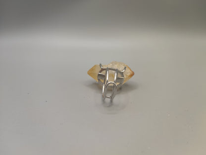 Citrine Faceted Ring - EnerChi Crystals