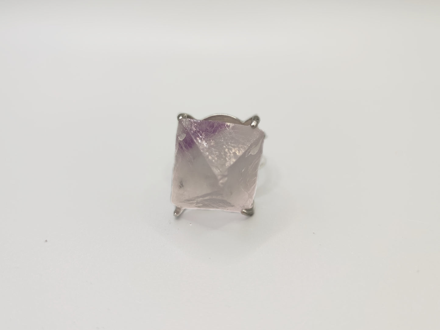 Fluorite Faceted Ring - EnerChi Crystals