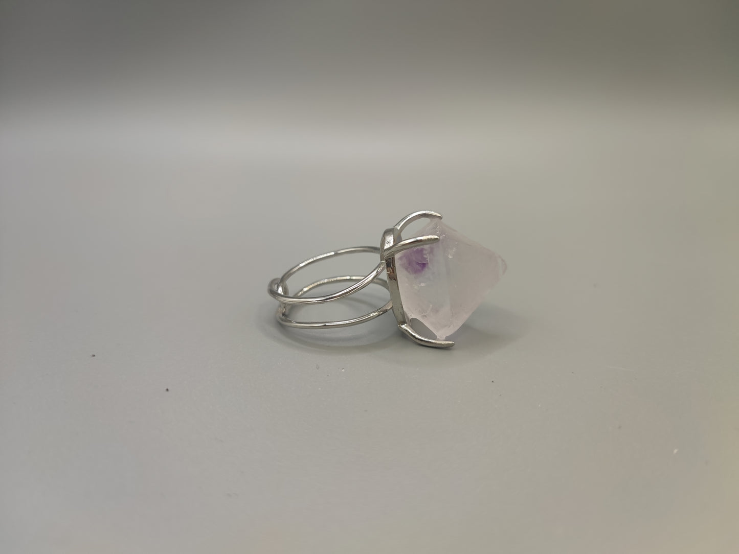 Fluorite Faceted Ring - EnerChi Crystals